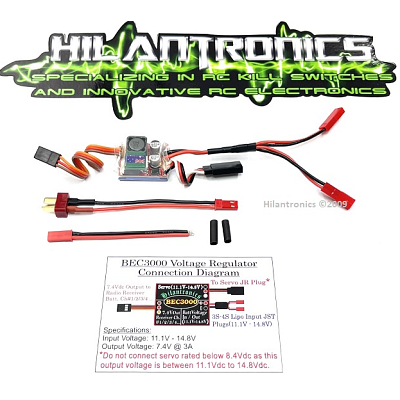Hilantronics Voltage Regulator BEC3000 - step down voltage regul